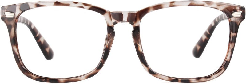GQUEEN Fashion Glasses Non Prescription Fake Glasses for Women Men Clear Lens Square, 201582 - Image 1